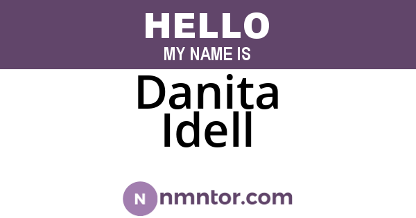 Danita Idell