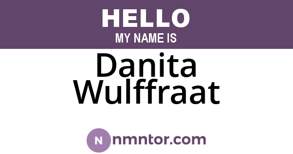 Danita Wulffraat