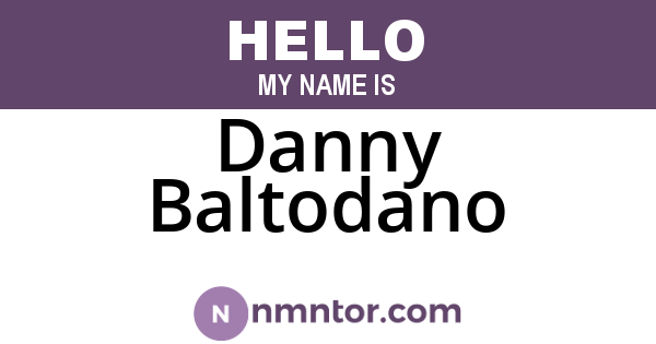 Danny Baltodano
