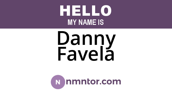 Danny Favela