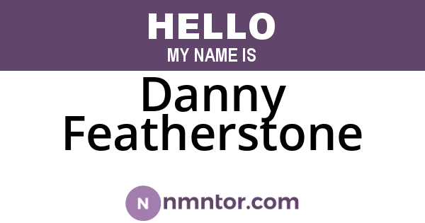 Danny Featherstone