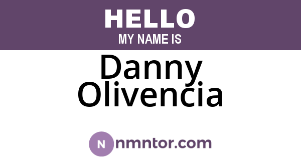 Danny Olivencia