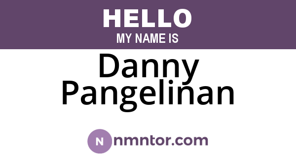 Danny Pangelinan