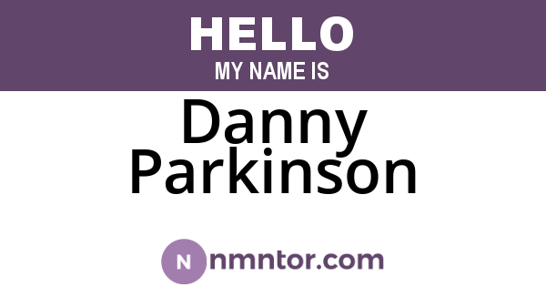 Danny Parkinson