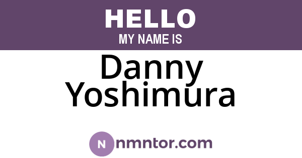 Danny Yoshimura