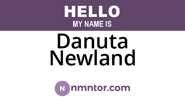 Danuta Newland