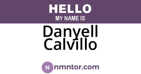 Danyell Calvillo