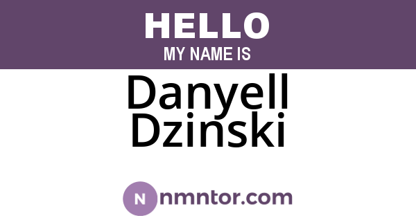 Danyell Dzinski