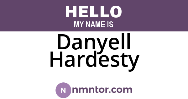 Danyell Hardesty