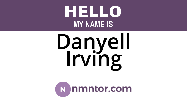 Danyell Irving