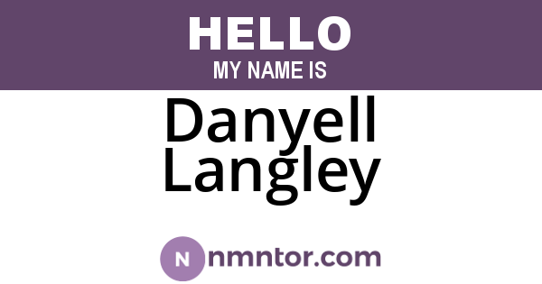 Danyell Langley