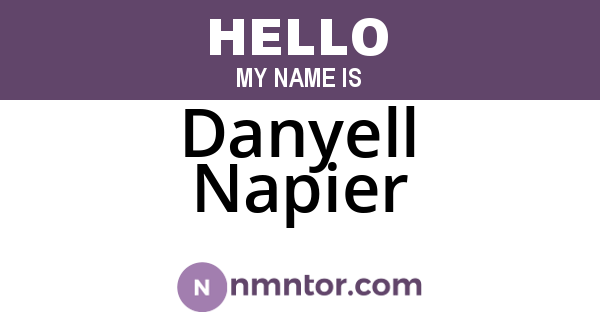 Danyell Napier