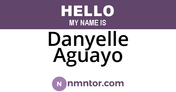 Danyelle Aguayo