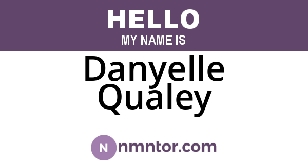 Danyelle Qualey