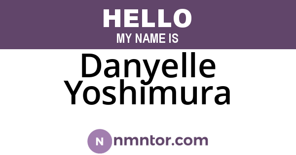 Danyelle Yoshimura