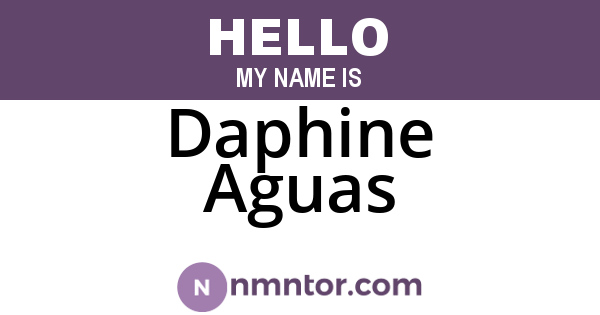 Daphine Aguas
