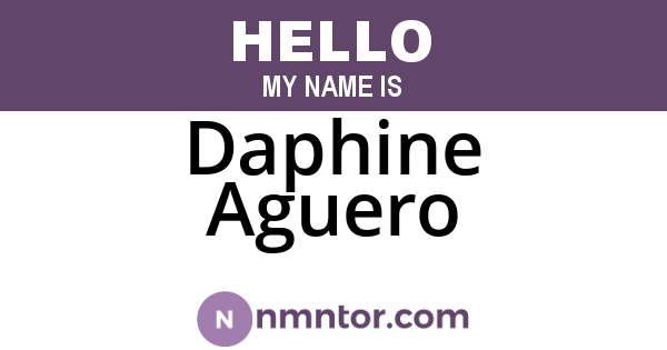 Daphine Aguero