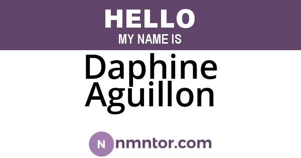 Daphine Aguillon