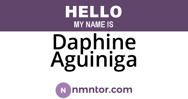 Daphine Aguiniga