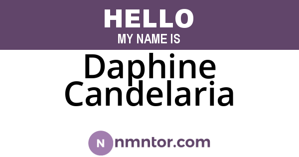 Daphine Candelaria