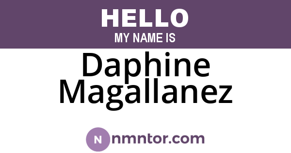 Daphine Magallanez