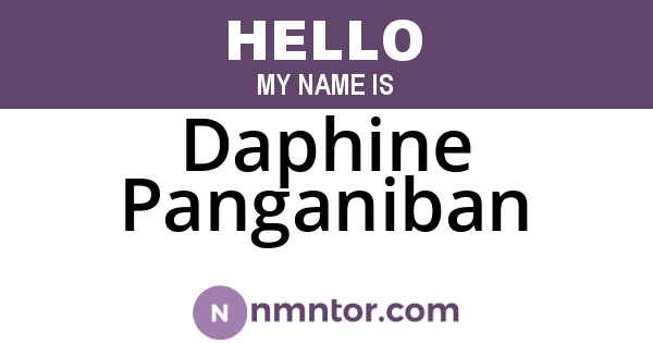 Daphine Panganiban