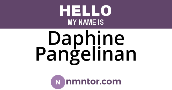 Daphine Pangelinan