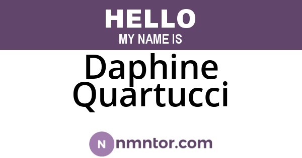Daphine Quartucci