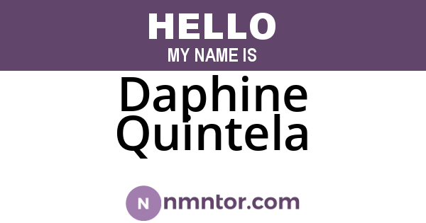 Daphine Quintela