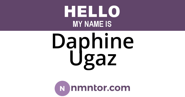 Daphine Ugaz