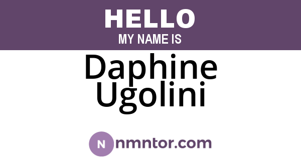 Daphine Ugolini