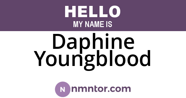 Daphine Youngblood