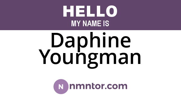 Daphine Youngman