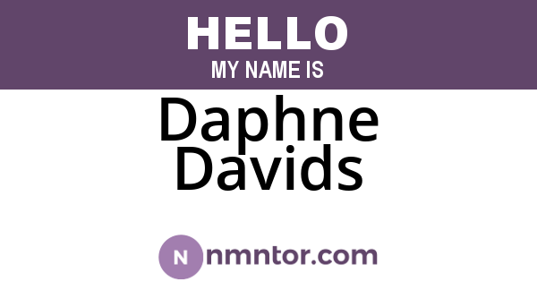 Daphne Davids