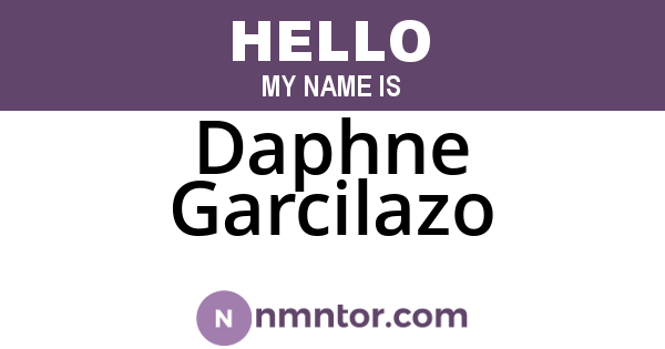 Daphne Garcilazo