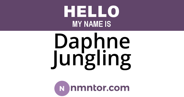 Daphne Jungling