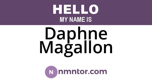 Daphne Magallon