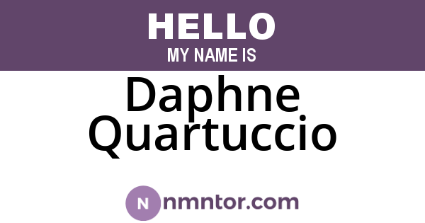 Daphne Quartuccio