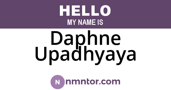 Daphne Upadhyaya