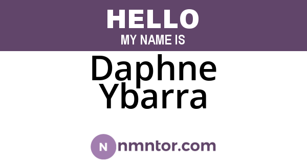 Daphne Ybarra