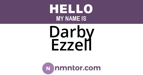 Darby Ezzell