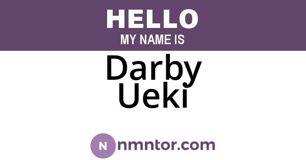 Darby Ueki