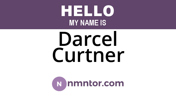 Darcel Curtner