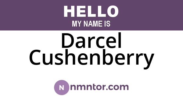 Darcel Cushenberry