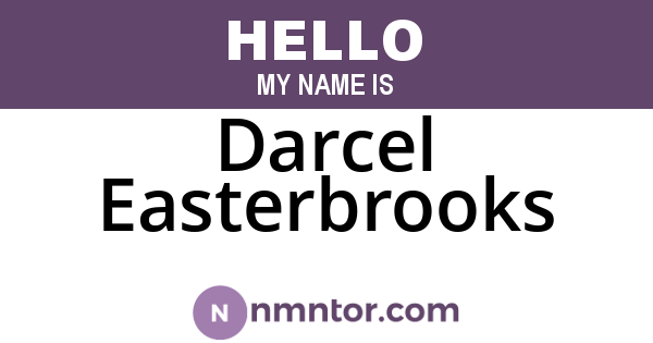 Darcel Easterbrooks