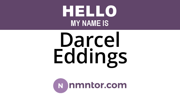 Darcel Eddings