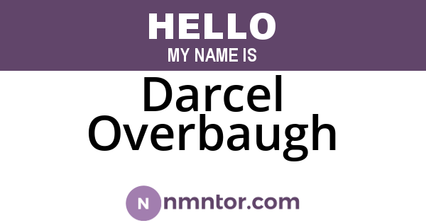 Darcel Overbaugh