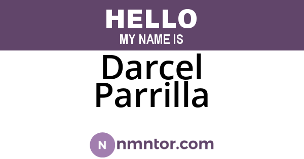 Darcel Parrilla