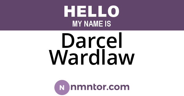 Darcel Wardlaw