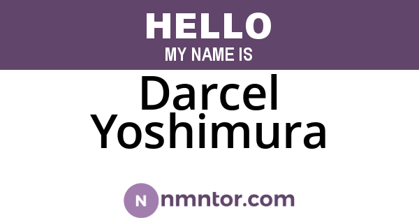 Darcel Yoshimura